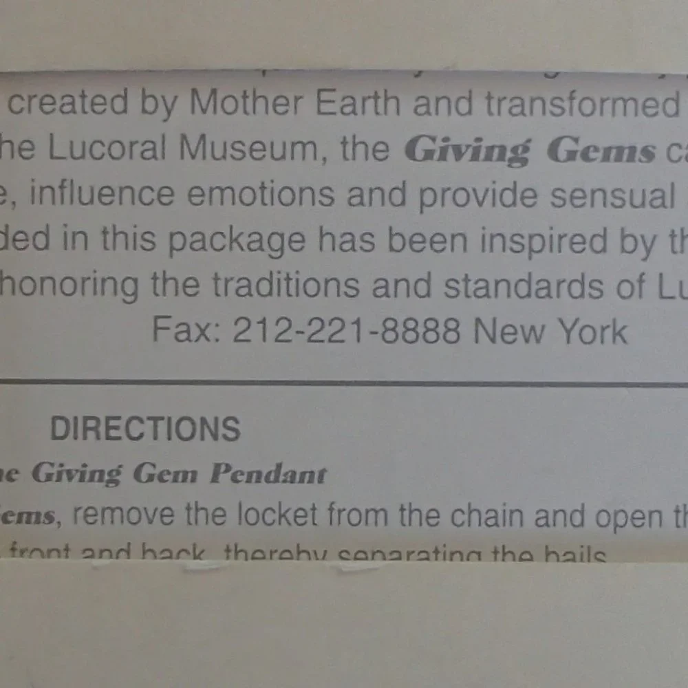 The Giving Gems Lucoral Museum Hawaii Sterling Silver Cage, Chain & 12 Gemstones - Picture 15 of 16